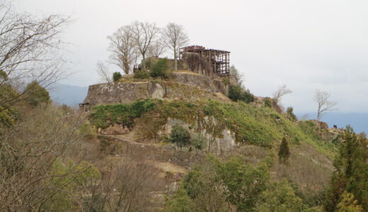 苗木城跡に歴史好きの子どもと行ってきた！大きな岩の上に城？！全国的にも珍しいお城